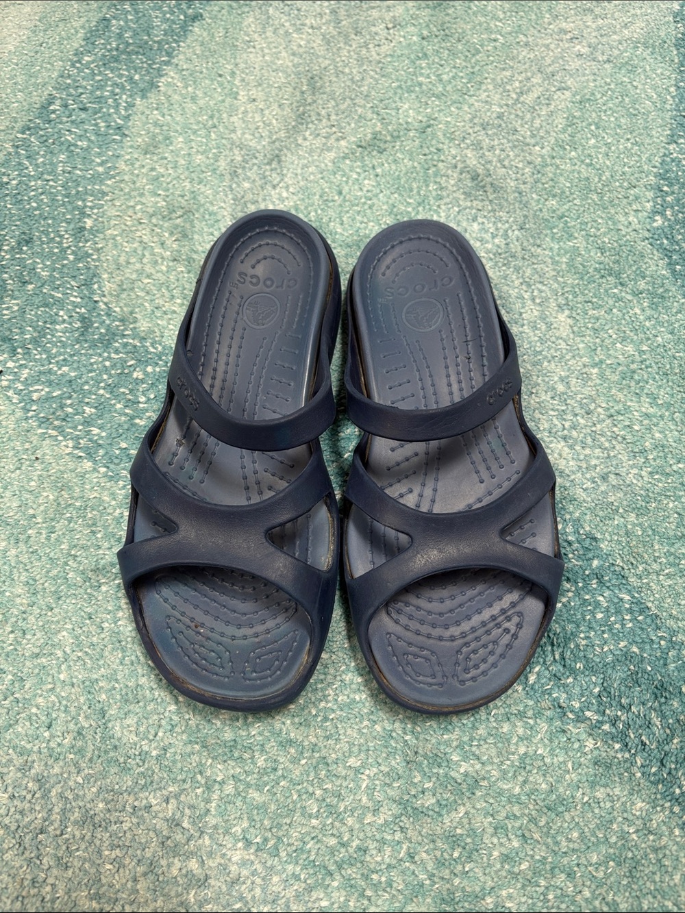 CROCS Slip On Sandals, Sz 8